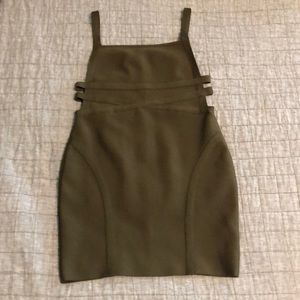 Top Shop Body Con Green Dress